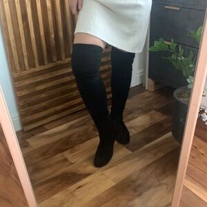 Deenni‎ over the Knee faux suede Boot. Size 6.5
